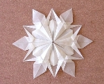 Снежинка «Оригами» на Новый год своими руками (схема процесса изготовления)